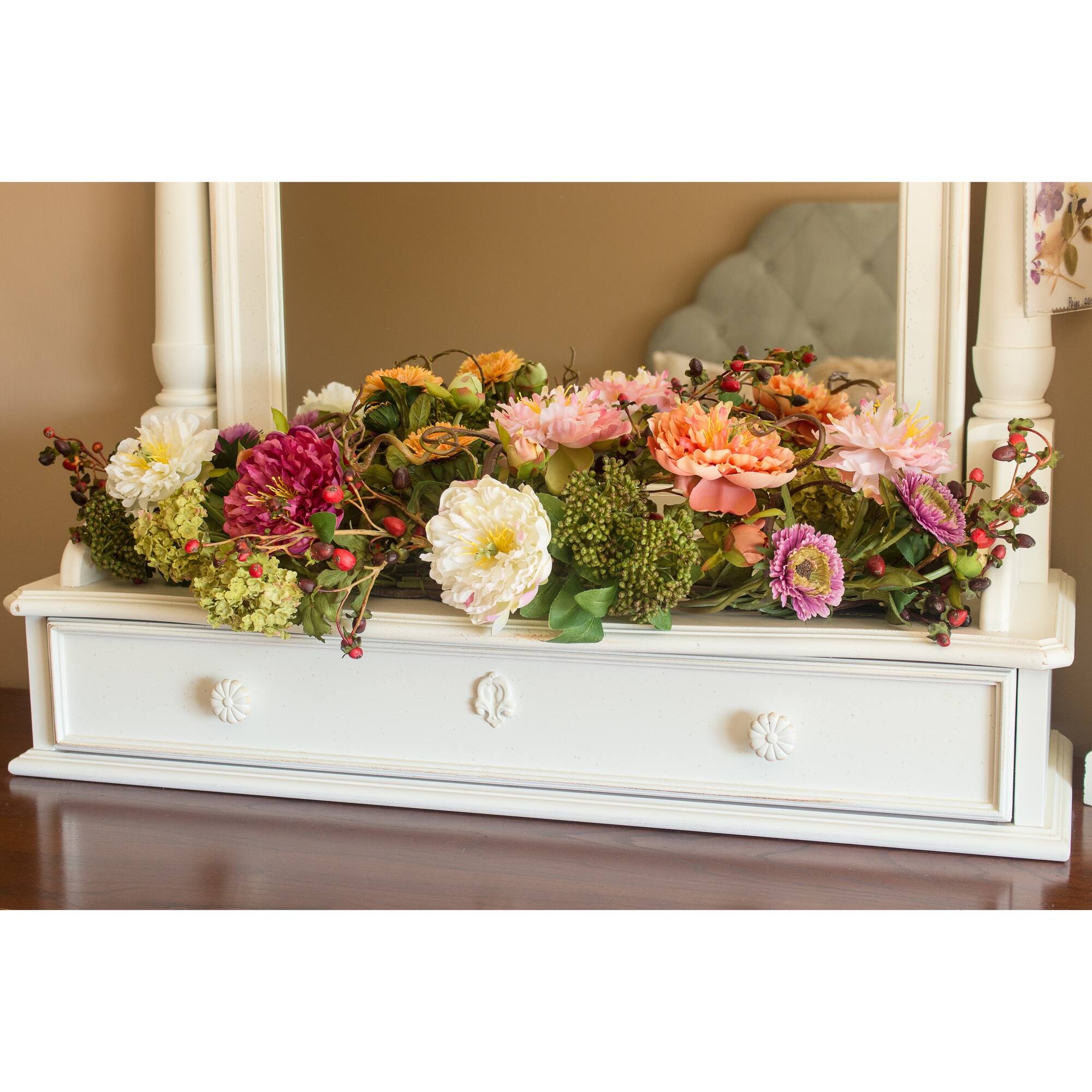 2.8ft. Mixed Peony Centerpiece Arrangement